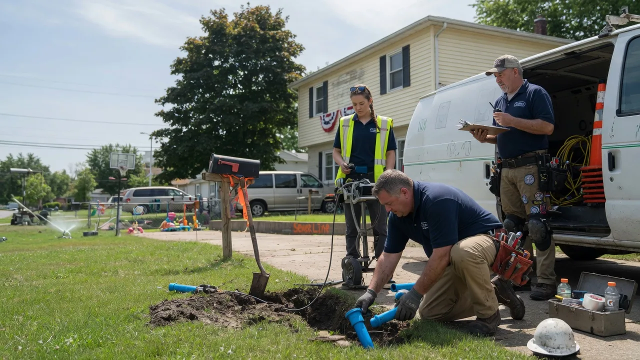 Slab Leak Repair in Washingtonville, OH near me